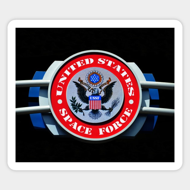 United States Space Force design A Sticker by dltphoto